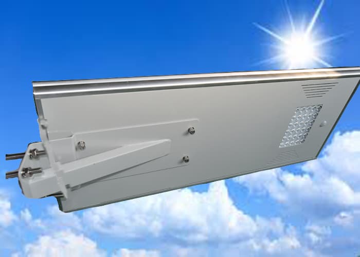 25w all in one street light with pir motion sensor CE rohs  IP 65 Certificated  street light